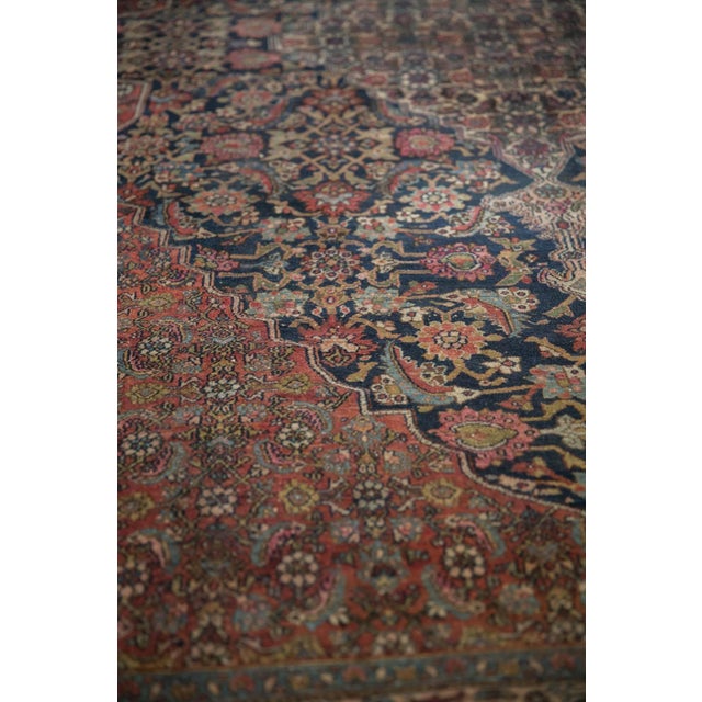 1930s Vintage Bibikabad Carpet - 11'4" X 16'9" For Sale - Image 5 of 12