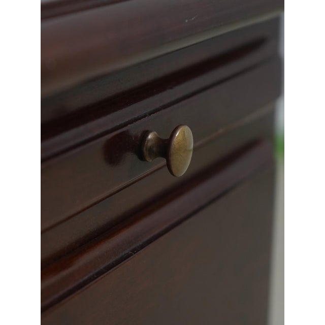 Statton Old Towne Cherry Pull Out Bachelor Chest For Sale In Philadelphia - Image 6 of 18