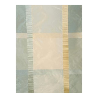 Schumacher "Surat” Silk Plaid– 15.2 Yards For Sale