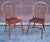 Early 20th Century Early 20th Century Pair of English Windsor Style Stained Oak Side Chairs For Sale - Image 5 of 9