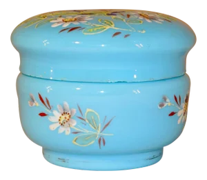 19th C Opaline Glass Jar