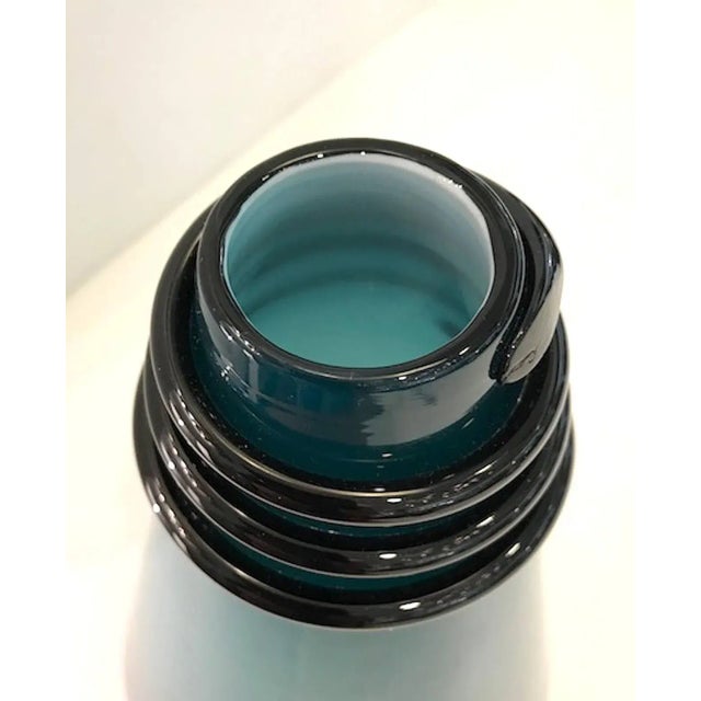 VeArt VeArt 1980s Cone Vase Table Lamp For Sale - Image 4 of 10