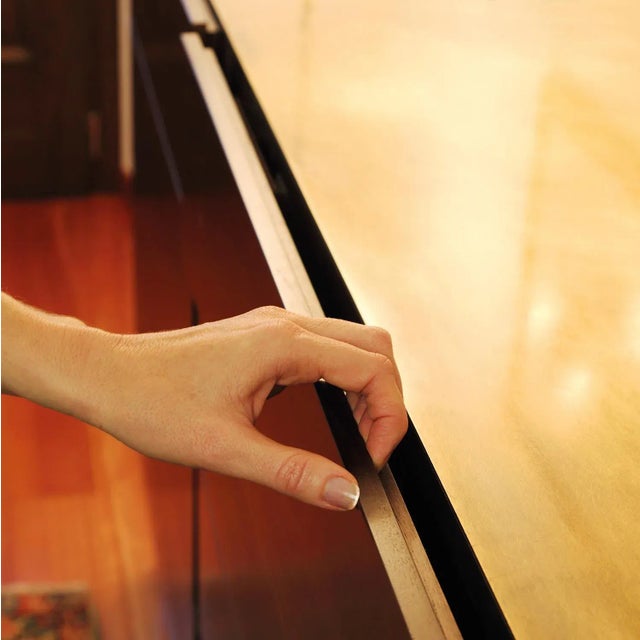 Mid-Century Modern Gold Chest Sideboard from Fabbro Arredi For Sale - Image 3 of 5