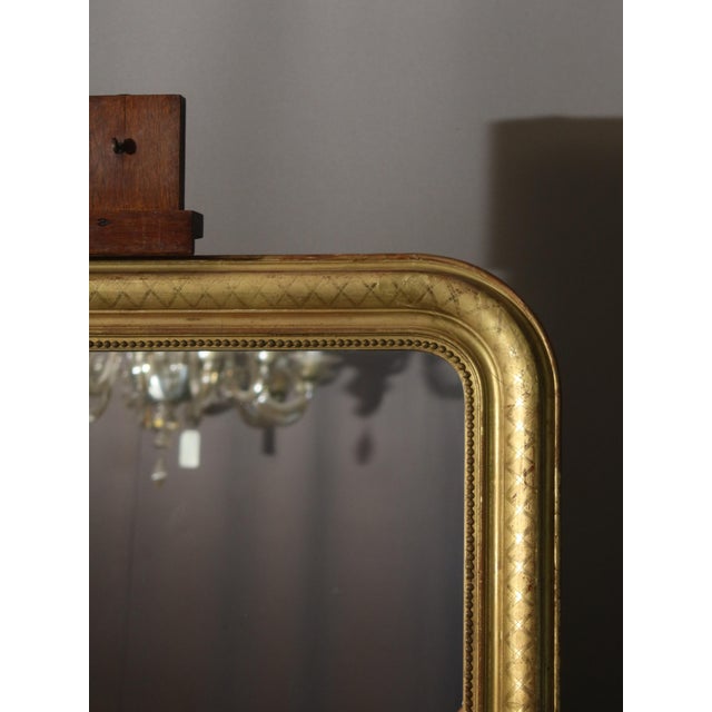 Louis Philippe Mirror, 19th Century For Sale - Image 4 of 7