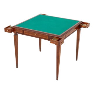 Annibale Colombo Cherrywood Game Table For Sale