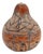 1980s Peruvian Hand-Carved Mate Burilado Folk Art Gourd Box Signed For Sale
