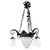 Art Deco Chandelier from Dégue, 1930s For Sale - Image 11 of 11
