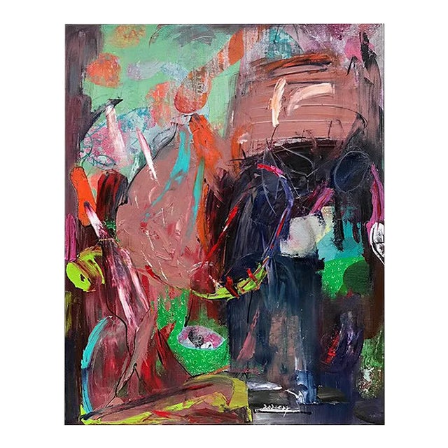 Chen Xiao Ying, Sunrise Painting, 2020, Oil & Acrylic on Canvas For Sale