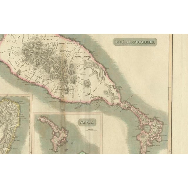 This map, titled "West India Islands," was published by John Thomson & Co. in 1821 as part of *Thomson's New General...
