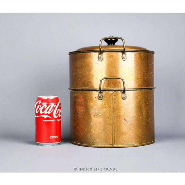 Farmhouse 1880s Antique French Copper Steamer Pot For Sale - Image 3 of 10