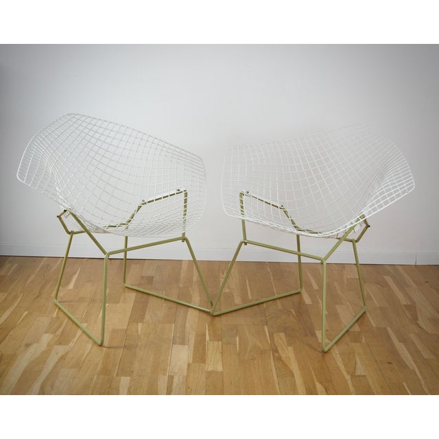 Diamond Chairs by Harry Bertoia for Knoll International, 1980s, Set of 2 For Sale - Image 17 of 17