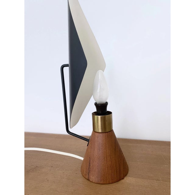 Mid-Century Modern 1950s Table Lamp by Svend Aage Holm-Sørensen for Asea For Sale - Image 3 of 11