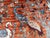 Pictorial Peacock Tree of Life Natural Dye Wool Rug, 2'9" X 4'2" For Sale - Image 12 of 17