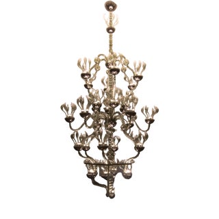 Murano Chandelier by Iskra for Ribes Studio For Sale