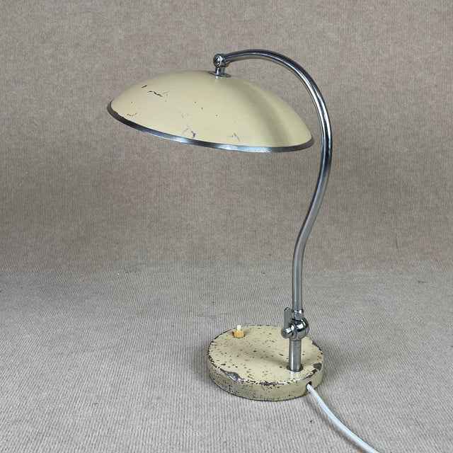1930s Vintage Swedish Table Lamp by Boréns, 1930s For Sale - Image 5 of 13