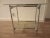 Silver Vintage Side Table, 1970s For Sale - Image 8 of 11