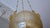 Metal Frosted Glass and Brass Pendant Lamp from Doria Leuchten, 1970s For Sale - Image 7 of 15