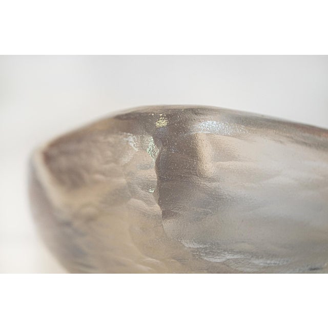 Orrefors Swedish Centerpiece in Clear Glass from Orrefors, 1960s For Sale - Image 4 of 5