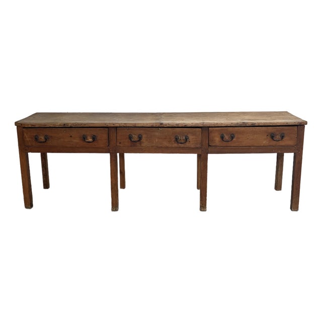 Mid 19th Century Monumental French Provincial Console For Sale