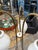 1950s Floor Lamp With Tripod Arms and Opaline Glass Shades, 1950s For Sale - Image 5 of 14
