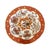 An exceptional set of six antique hand-painted dessert plates by C.F. Boseck & Co. of Haida, Bohemia, dating to the late...