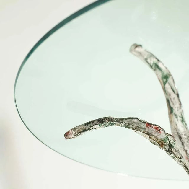 Metal Italian Occasional Table by Salvino Marsura, 1970s For Sale - Image 7 of 10