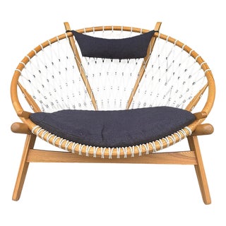 Modern Pp130 Teak Circle Chair, Hans J. Wagner, Pp Møbler For Sale