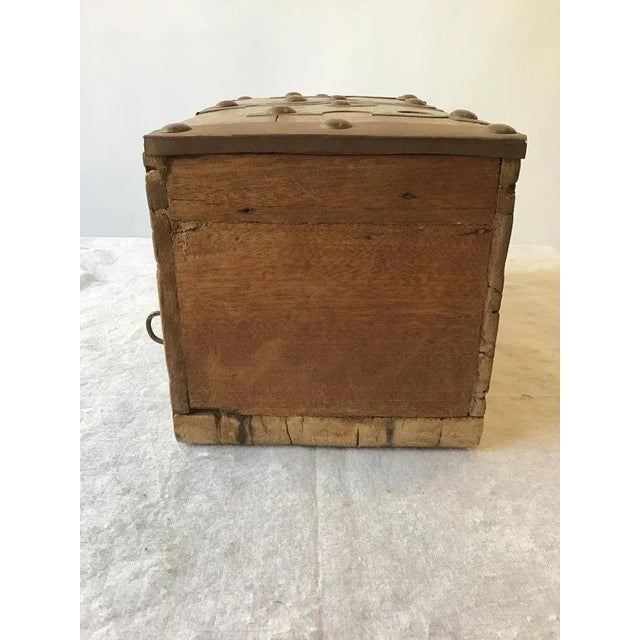 Brown 1840s European Document Box For Sale - Image 8 of 12
