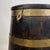 Antique English Brass-Bound Oak Jardiniere Planter, 1900s For Sale - Image 12 of 13