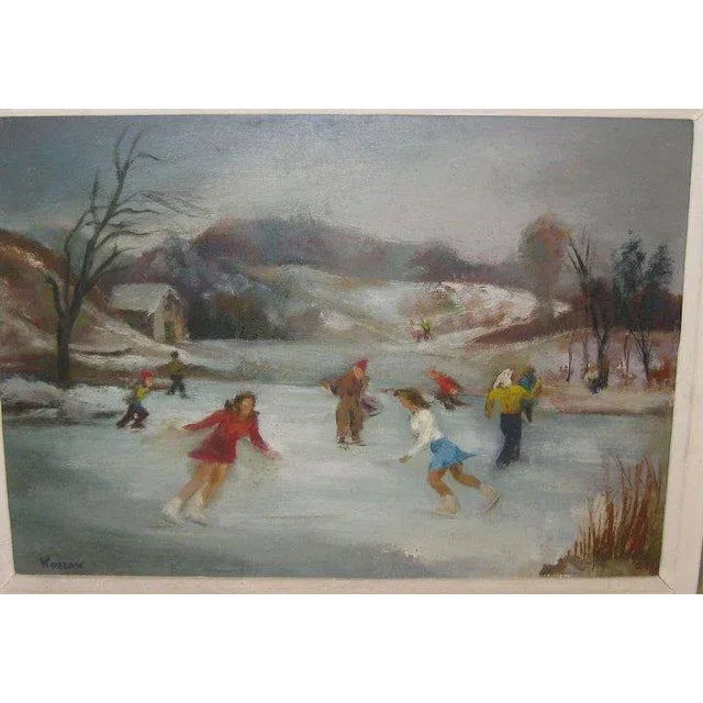 Excellent early oil on masonite by well listed artist sigmund kozlow. Painting measures 10 x 14 inches. Signed lower left...