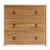 Transitional Lark 3 Drawer Dresser, Light Brown For Sale - Image 3 of 8
