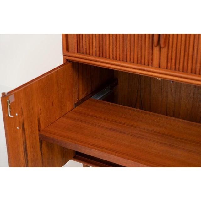 Highboard with Tambour Doors by Heinrich Riestenpatt, 1960s For Sale - Image 11 of 16