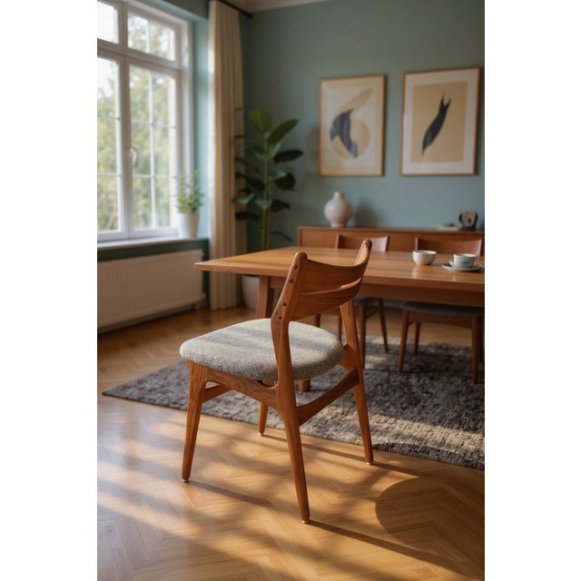 Vintage Danish Model 310 Chair in Teak by Erik Buch, 1960s For Sale - Image 11 of 12