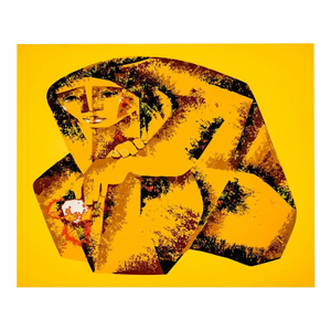 Jorge Dumas Espera Female Nude Lithograph