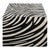 Zebra Striped Bone Inlay Coffee Table with Waterfall Ends For Sale - Image 4 of 13