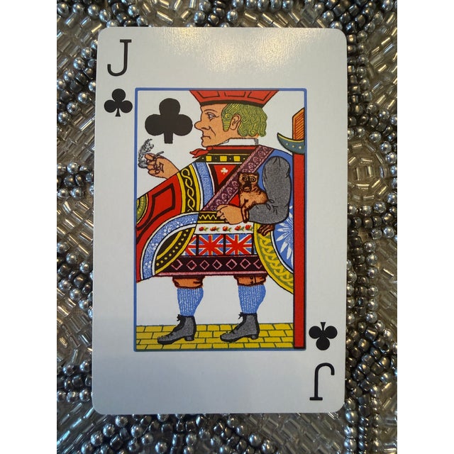 Tiffany and Co. Tiffany & Co Limited Edition Double Deck Playing Card Set Designed by C. E. Carryl For Sale - Image 4 of 13
