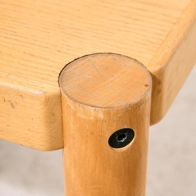 Oak Dining Table from Lübke, 1960s For Sale - Image 4 of 16