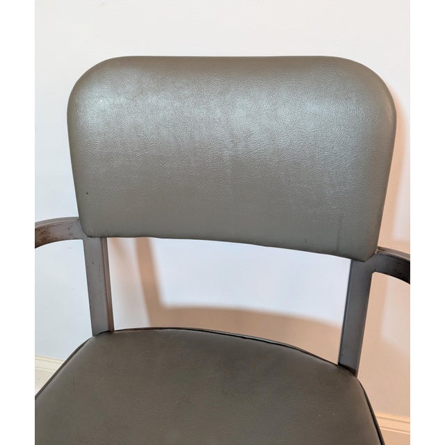 Vintage 1967 Industrial Tanker Desk Chair – Techfab Military Spec For Sale In Raleigh - Image 6 of 16