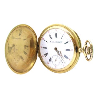Gold Pocket Watch For Sale