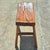 Rustic Vintage Rustic Asian Hand-Hewn Elm Wood Saddle Seat Low Stool For Sale - Image 3 of 10