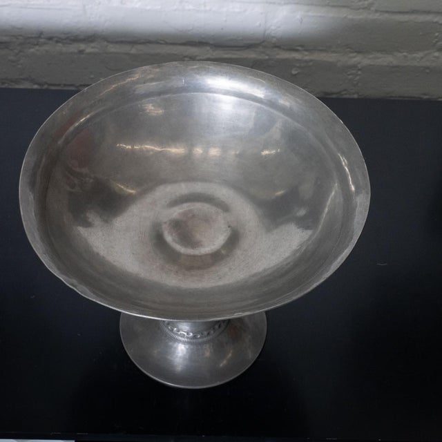 1920s Pewter Chalice Style Bowl by Just Andersen For Sale - Image 5 of 8