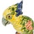 Italian Large Scale Vintage Italian Majolica Ceramic Parrot Sculpture by Intrada For Sale - Image 3 of 15