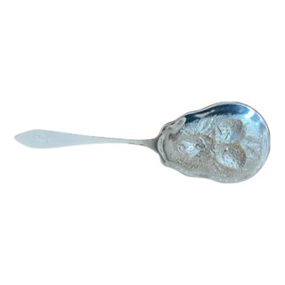 Vintage Sterling Silver Stieff Berry/Fruit Serving Spoon For Sale