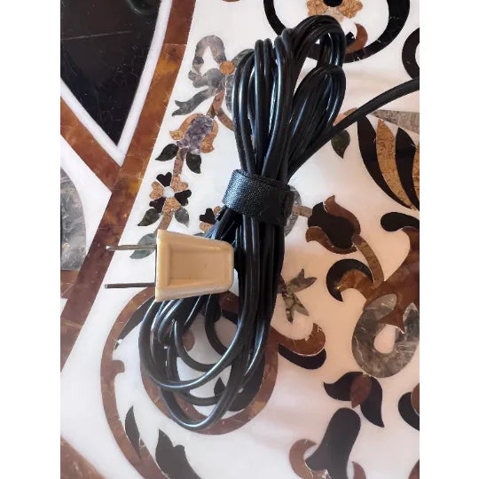 Metal Mid Century Modern Stringa by Hans Ansems White Table Lamp For Sale - Image 7 of 9