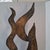 Brutalist Mid-Century Brutalist Flame Table Sculpture For Sale - Image 3 of 6