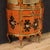 1970s Vintage Tuscan Lacquered and Painted Display Cabinet, 1970 For Sale - Image 5 of 13