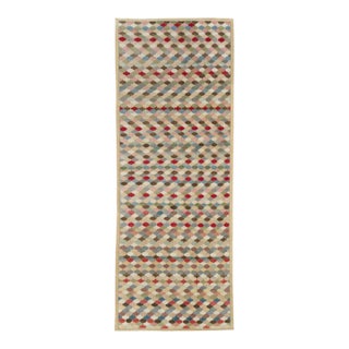 Galerie Shabab Collection Mid-20th Century Turkish Anatolian Wide Gallery Runner For Sale