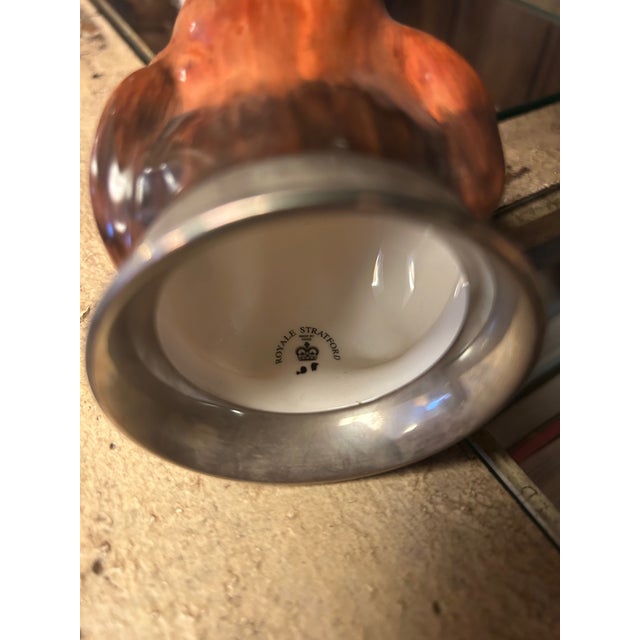 1980s Royale Stratford Hound Head Stirrup Cups (Pair) For Sale In Baltimore - Image 6 of 7