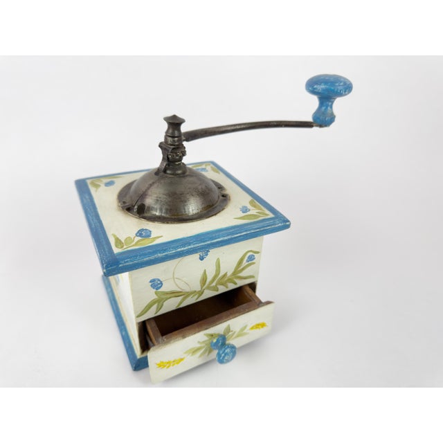 Peugeot Frères Hand-Painted Coffee Grinder, France, Mid-20th Century For Sale - Image 9 of 15