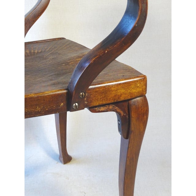 Antique Armchair from Jacob & Josef Kohn, 1910 For Sale - Image 12 of 13